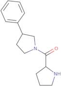 3-Phenyl-1-[(2S)-pyrrolidine-2-carbonyl]pyrrolidine
