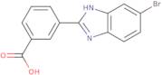 3-(6-Bromo-1H-1,3-benzodiazol-2-yl)benzoic acid