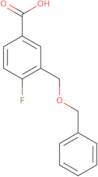 3-[(Benzyloxy)methyl]-4-fluorobenzoic acid