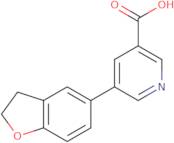 5-(2,3-Dihydro-1-benzofuran-5-yl)pyridine-3-carboxylic acid