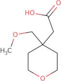 2-[4-(Methoxymethyl)oxan-4-yl]acetic acid