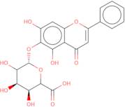 Baicalein-6-glucuronide - from Scutellaria galericulata (skullcap)