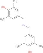 4-({[(4-Hydroxy-3,5-dimethylphenyl)methyl]amino}methyl)-2,6-dimethylphenol