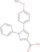 5-(4-Methoxyphenyl)-1-phenyl-1H-pyrazole-3-carboxylic acid