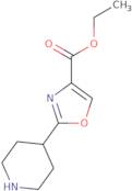 2-Piperidin-4-yl-oxazole-4-carboxylic acid ethyl ester