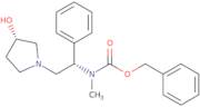 (2'S,3S)-[2-(3-Hydroxy-pyrrolidin-1-yl)-1-phenyl-ethyl]-methyl-carbamic acid benzyl ester