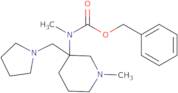 Methyl-(1-methyl-3-pyrrolidin-1-ylmethyl-piperidin-3-yl)-carbamic acid benzyl ester