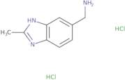 1-(2-Methyl-1H-1,3-benzodiazol-6-yl)methanamine dihydrochloride