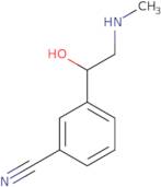 3-[1-Hydroxy-2-(methylamino)ethyl]benzonitrile