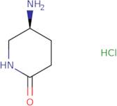 (5S)-5-Aminopiperidin-2-one hydrochloride