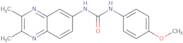 3-(2,3-Dimethylquinoxalin-6-yl)-1-(4-methoxyphenyl)urea