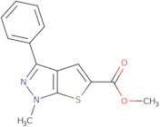 Methyl 1-methyl-3-phenyl-1H-thieno[2,3-c]pyrazole-5-carboxylate