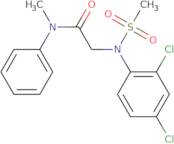 2-[2,4-Dichloro(methylsulfonyl)anilino]-N-methyl-N-phenylacetamide