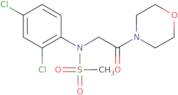 N-(2,4-Dichlorophenyl)-N-[2-(morpholin-4-yl)-2-oxoethyl]methanesulfonamide