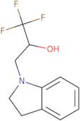 3-(2,3-Dihydro-1H-indol-1-yl)-1,1,1-trifluoropropan-2-ol