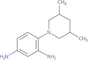 4-(3,5-Dimethylpiperidin-1-yl)benzene-1,3-diamine