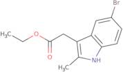 ethyl 2-(5-bromo-2-methyl-1h-indol-3-yl)acetate