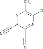 5-Chloro-6-methylpyrazine-2,3-dicarbonitrile