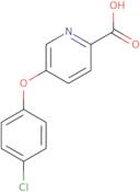 5-(4-Chlorophenoxy)pyridine-2-carboxylic acid