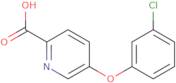 5-(3-Chlorophenoxy)pyridine-2-carboxylic acid