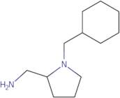 [1-(Cyclohexylmethyl)pyrrolidin-2-yl]methanamine