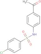 N-(4-Acetylphenyl)-4-chlorobenzene-1-sulfonamide