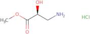 (S)-methyl 3-amino-2-hydroxypropanoate hydrochloride