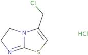 3-(Chloromethyl)-5H,6H-imidazo[2,1-b][1,3]thiazole hydrochloride