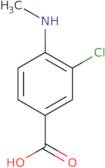 3-Chloro-4-(methylamino)benzoic acid