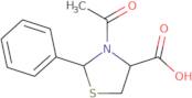 3-Acetyl-2-phenyl-4-thiazolidinecarboxylic acid