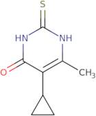 5-Cyclopropyl-6-methyl-2-sulfanyl-1,4-dihydropyrimidin-4-one