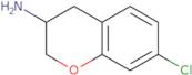 7-Chloro-3,4-dihydro-2H-1-benzopyran-3-amine