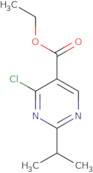 4-Chloro-2-isopropylpyrimidine-5-carboxylic acid ethyl ester