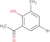 1-(5-Bromo-2-hydroxy-3-methylphenyl)ethan-1-one
