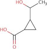 2-(1-Hydroxyethyl)cyclopropane-1-carboxylic acid