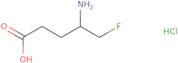 (4S)-4-Amino-5-fluoropentanoic acid hydrochloride