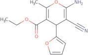 Ethyl 6-amino-5-cyano-4-(furan-2-yl)-2-methyl-4H-pyran-3-carboxylate