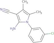 2-Amino-1-(3-chloro-phenyl)-4,5-dimethyl-1H-pyrrole-3-carbonitrile