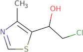 5-(1-Hydroxy-2-chloroethyl)-4-methylthiazole