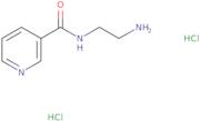 3-Pyridinecarboxamide, N-(2-aminoethyl)-, dihydrochloride