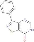 3-Phenyl-6H,7H-[1,2]thiazolo[4,5-d]pyrimidin-7-one