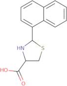 2-(Naphthalen-1-yl)-1,3-thiazolidine-4-carboxylic acid