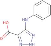 4-(Phenylamino)-1H-1,2,3-triazole-5-carboxylic acid