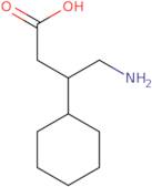 4-Amino-3-cyclohexylbutanoic acid