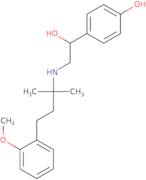 4-Hydroxy-α-(((3-(2-methoxyphenyl)-1,1-dimethylpropyl)amino)methyl)benzenemethanol