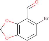5-Bromo-1,3-dioxaindane-4-carbaldehyde