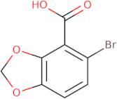 5-Bromo-1,3-dioxaindane-4-carboxylic acid