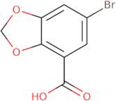 6-Bromo-1,3-dioxaindane-4-carboxylic acid