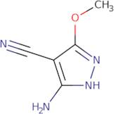 3-amino-5-methoxy-1h-pyrazole-4-carbonitrile