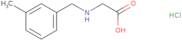 2-{[(3-Methylphenyl)methyl]amino}acetic acid hydrochloride